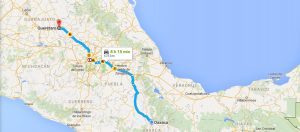 De Querétaro a Oaxaca. Día largo, post corto
