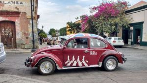 Down the streets of Oaxaca