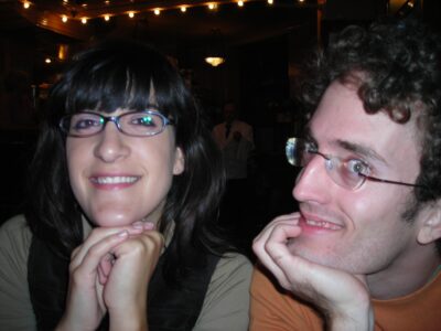 Café cerca de la Rue d'Amsterdam con Naroa y Gorka