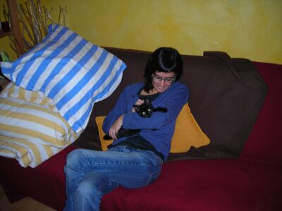 Cena con Naroa en restaurante de París