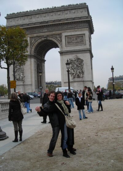 Arc de Triomphe y los nombres de batallas grabados