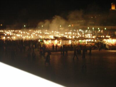 Terraza con vistas a Plaza Jemaa el-Fna