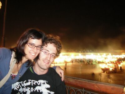 Terraza con vistas a Plaza Jemaa el-Fna