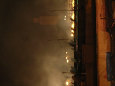 Plaza Jemaa el-Fna de noche