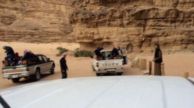 Jerusalén → Jordania (Aqaba, Wadi Rum), 4 feb 2015