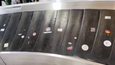 Schiphol — cinta de equipajes