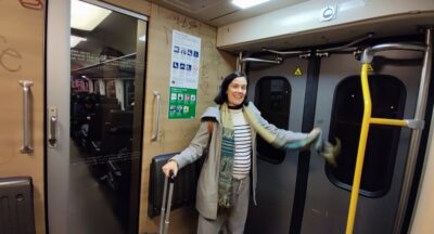 Vestíbulo entre vagones NS