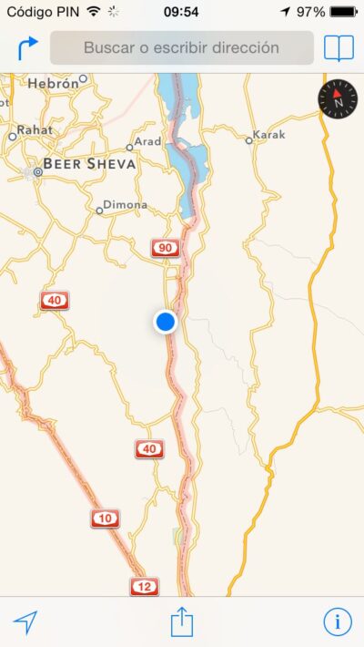 Jerusalén → Jordania (Aqaba, Wadi Rum), 4 feb 2015
