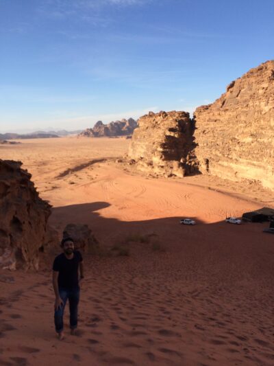 Jerusalén → Jordania (Aqaba, Wadi Rum), 4 feb 2015