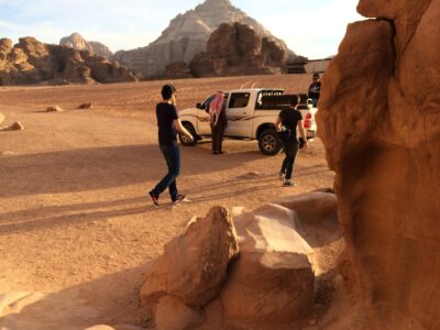 Jerusalén → Jordania (Aqaba, Wadi Rum), 4 feb 2015