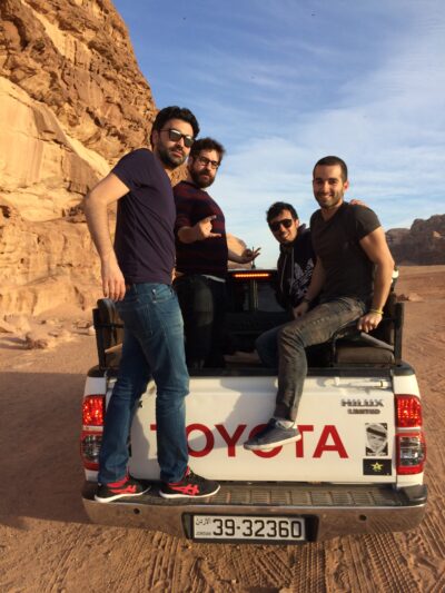 Jerusalén → Jordania (Aqaba, Wadi Rum), 4 feb 2015