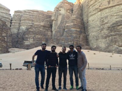 Jerusalén → Jordania (Aqaba, Wadi Rum), 4 feb 2015