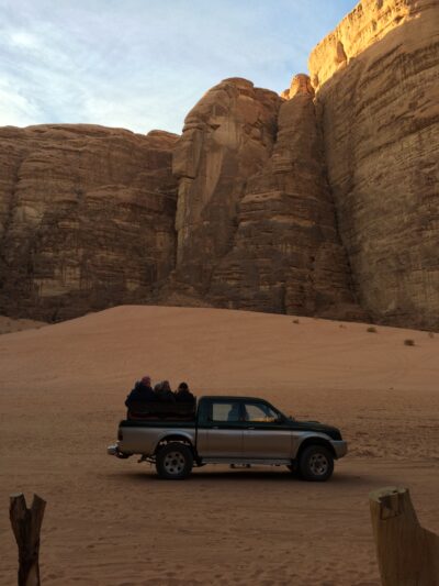 Jerusalén → Jordania (Aqaba, Wadi Rum), 4 feb 2015