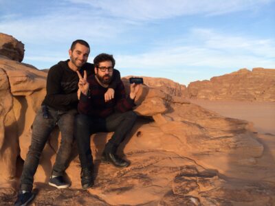 Jerusalén → Jordania (Aqaba, Wadi Rum), 4 feb 2015