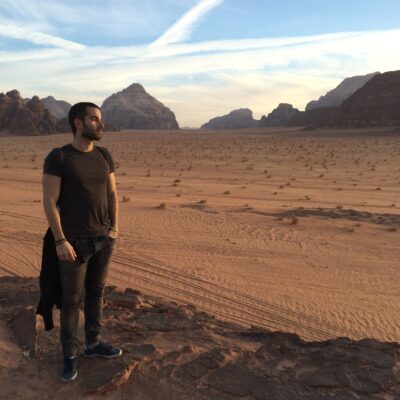 Jerusalén → Jordania (Aqaba, Wadi Rum), 4 feb 2015