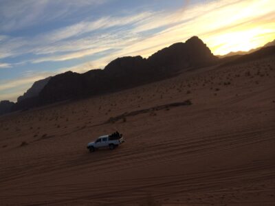 Jerusalén → Jordania (Aqaba, Wadi Rum), 4 feb 2015