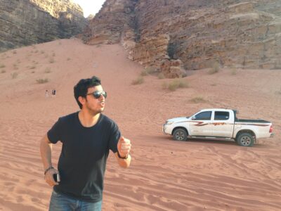Jerusalén → Jordania (Aqaba, Wadi Rum), 4 feb 2015