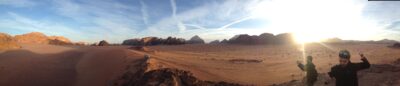 Jerusalén → Jordania (Aqaba, Wadi Rum), 4 feb 2015