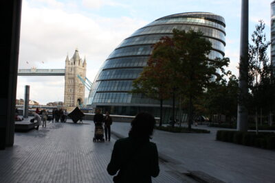 City Hall y Tower Bridge desde More London