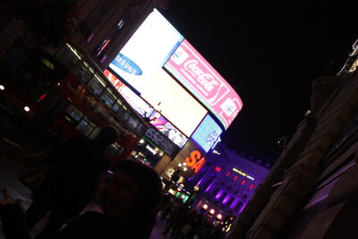 Piccadilly Circus de noche