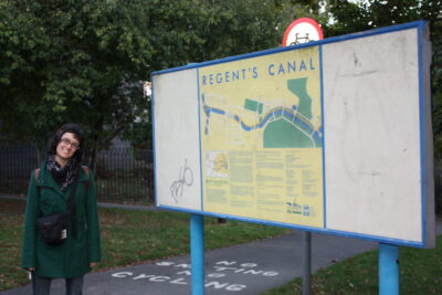 Regent's Canal — panel informativo