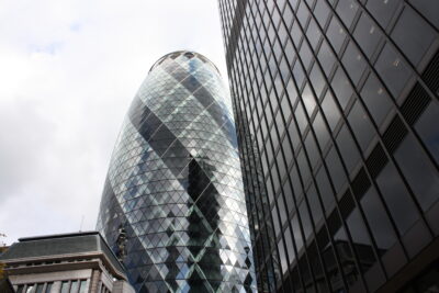 The Gherkin — contrapicado