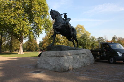 Statue of Physical Energy — Kensington Gardens