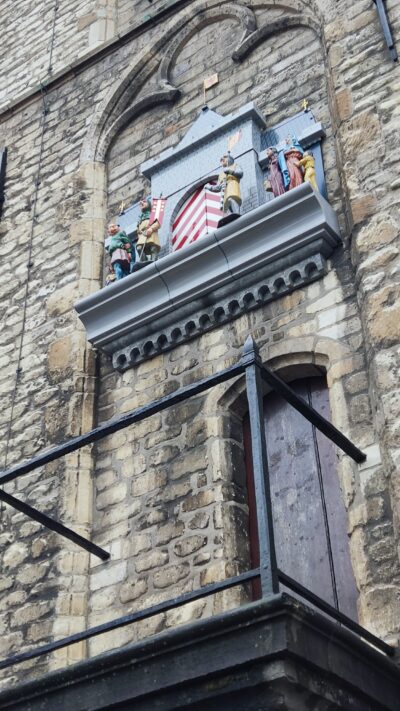 Carrillón con figuras animadas del Stadhuis de Gouda