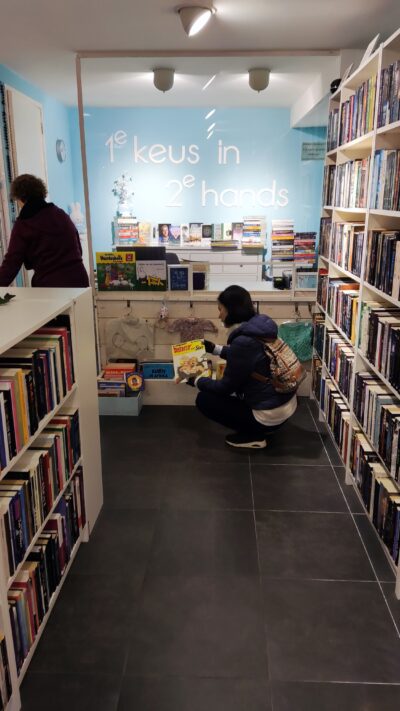 Librería de segunda mano '1e keus in 2e hands', Gouda