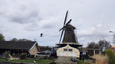 Utrecht — Molen De Ster (vista lateral)