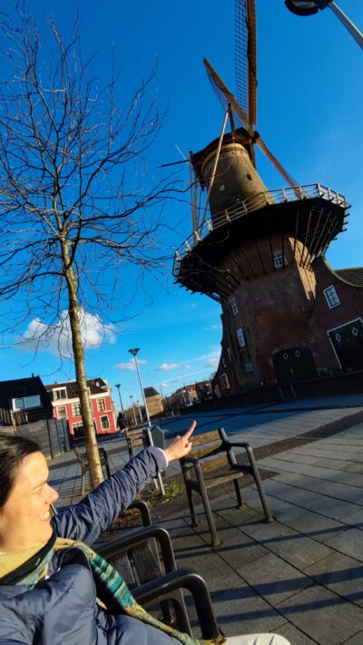 Delft — Molen De Roos (junto a la TU Delft)
