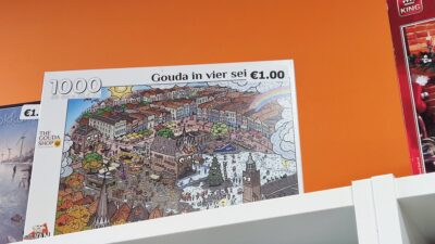 The Gouda Shop — souvenir/puzle 'Gouda in vier seizoenen'
