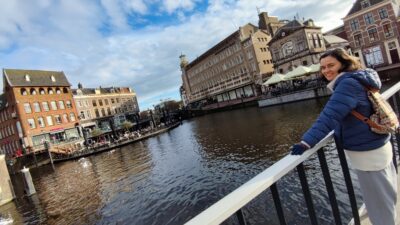 Leiden — Nieuwe Rijn (canal del centro)