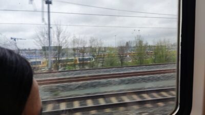 Tren NS Intercity hacia Ámsterdam