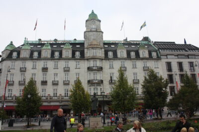 Grand Hotel Oslo en Karl Johans gate