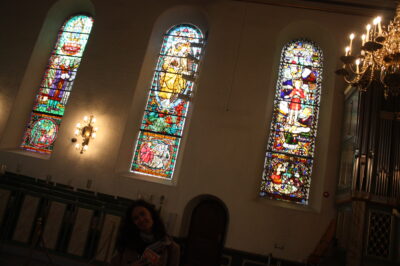 Vidrieras y órgano de Oslo Domkirke