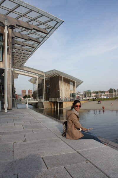 Museo Astrup Fearnley — cubierta de Renzo Piano