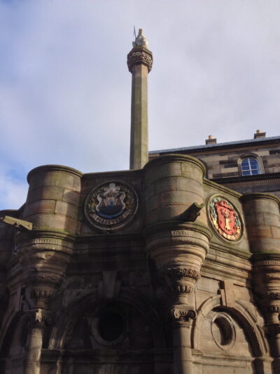 Mercat Cross en Parliament Square