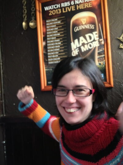 Pub — póster Watch RBS 6 Nations 2013 Live