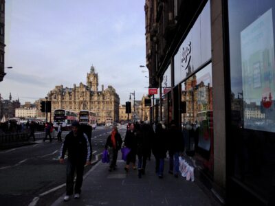 The Balmoral Hotel desde Princes Street