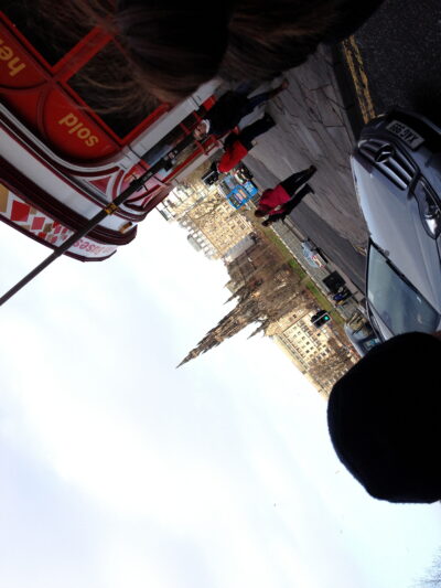 Gaitero callejero en el Royal Mile